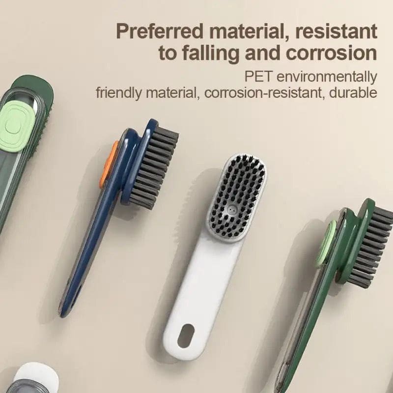 New Liquid Shoe Brush, Shoe Brushes With Liquid Dispenser, Multifunctional Soft Bristled Clothes Board Brush C, Household Laundry Cleaning Brush, Automatic Liquid Discharge Shoes Brush, Long Handle Laundry Clothes Brush Tool New Liquid Shoe Brush, Shoe Brushes With Liquid Dispenser, Multifunctional Soft Bristled Clothes Board Brush C, Household Laundry Cleaning Brush, Automatic Liquid Discharge Shoes Brush, Long Handle Laundry Clothes Brush Tool